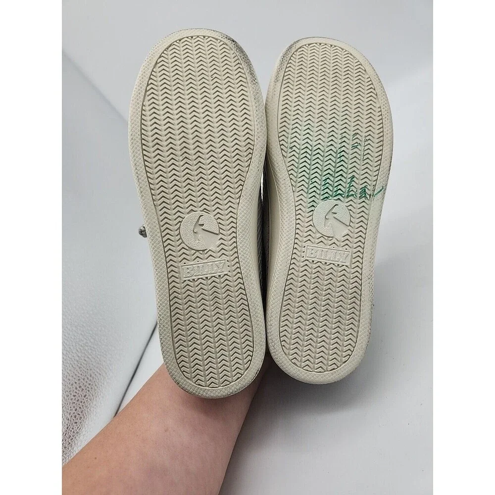 Billy Gore Low Top Zip-On Sneakers Adaptive Gray Grey Womens 7M Missing Insoles